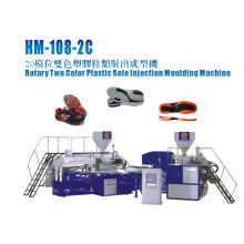 2 Color Rotary PVC Sole Making Machine